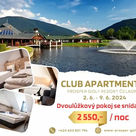 Club Apartments - se slevou 15 %